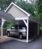 Custom carport addition